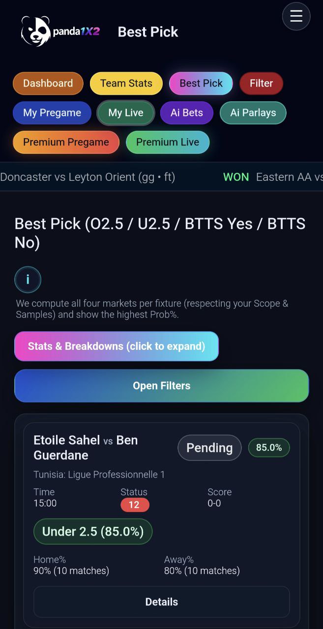 Best Pick Feature Mobile